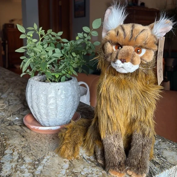 Mrs Norris Plush Cat from Harry Potter - stuffed animal- brand new
